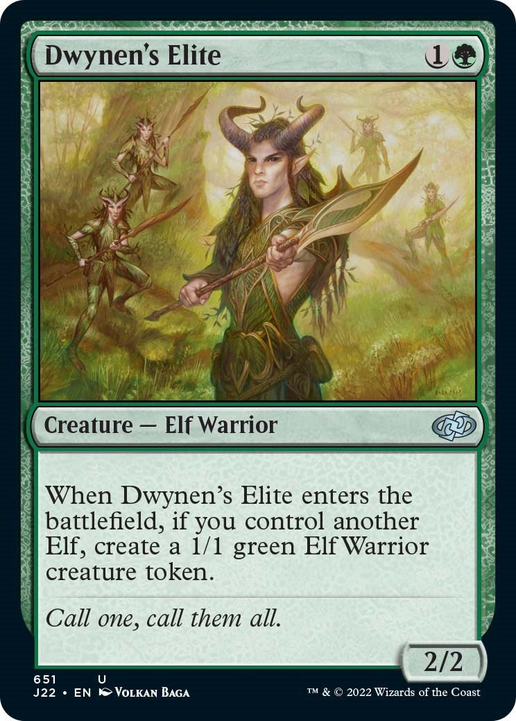Dwynen's Elite [Jumpstart 2022] MTG Single Magic: The Gathering    | Red Claw Gaming