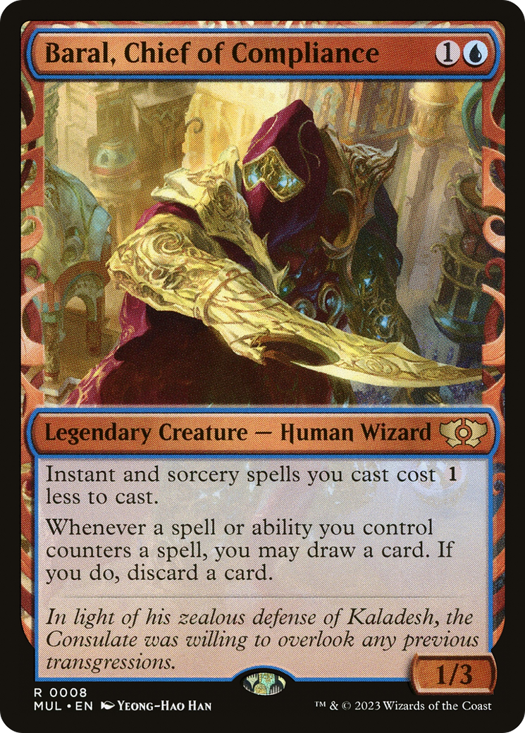 Baral, Chief of Compliance [Multiverse Legends] MTG Single Magic: The Gathering    | Red Claw Gaming
