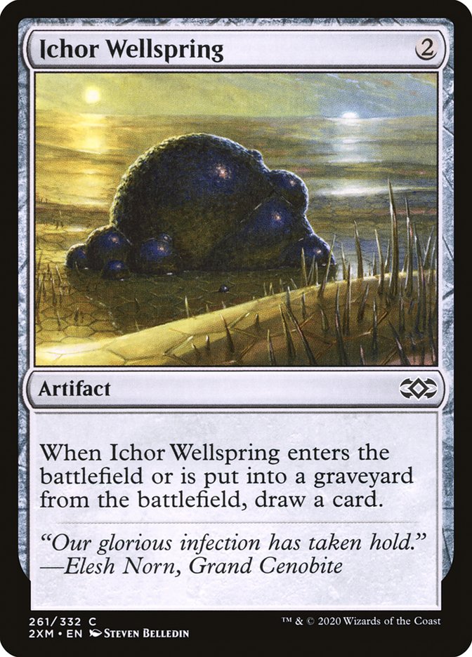 Ichor Wellspring [Double Masters] MTG Single Magic: The Gathering    | Red Claw Gaming
