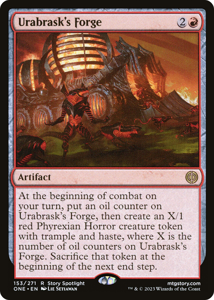 Urabrask's Forge [Phyrexia: All Will Be One] MTG Single Magic: The Gathering    | Red Claw Gaming