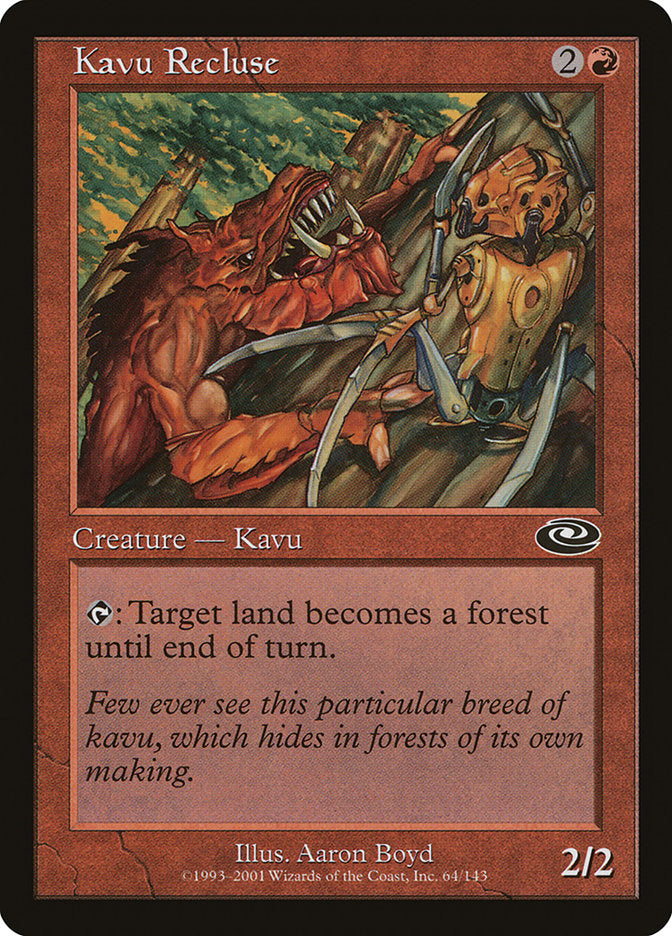 Kavu Recluse [Planeshift] MTG Single Magic: The Gathering    | Red Claw Gaming