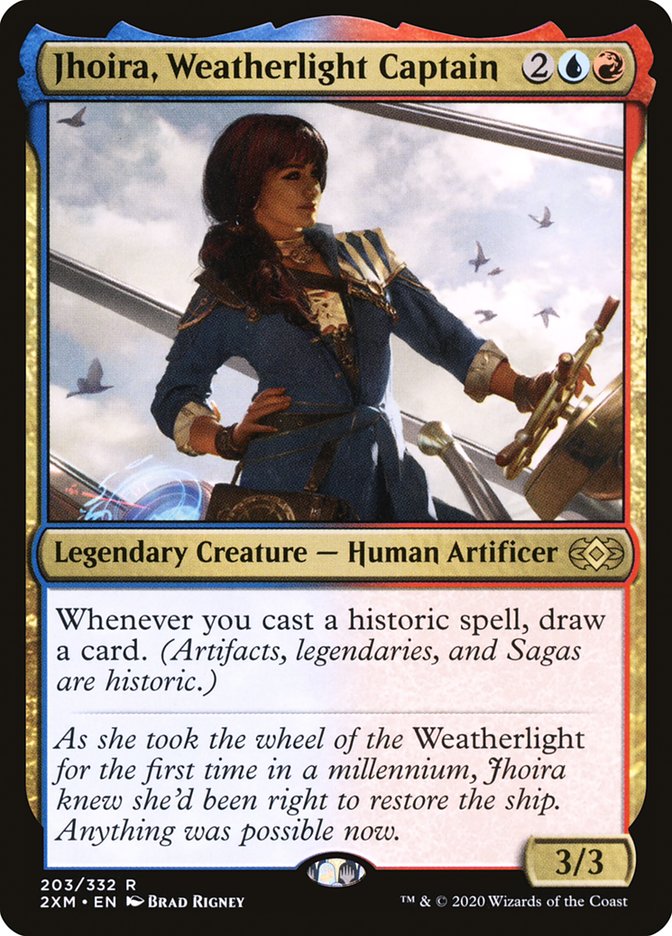 Jhoira, Weatherlight Captain [Double Masters] MTG Single Magic: The Gathering    | Red Claw Gaming