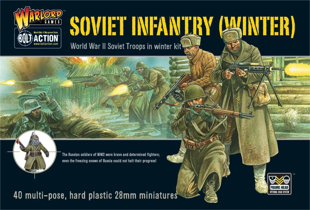 Soviet Winter Infantry Soviet Warlord Games    | Red Claw Gaming