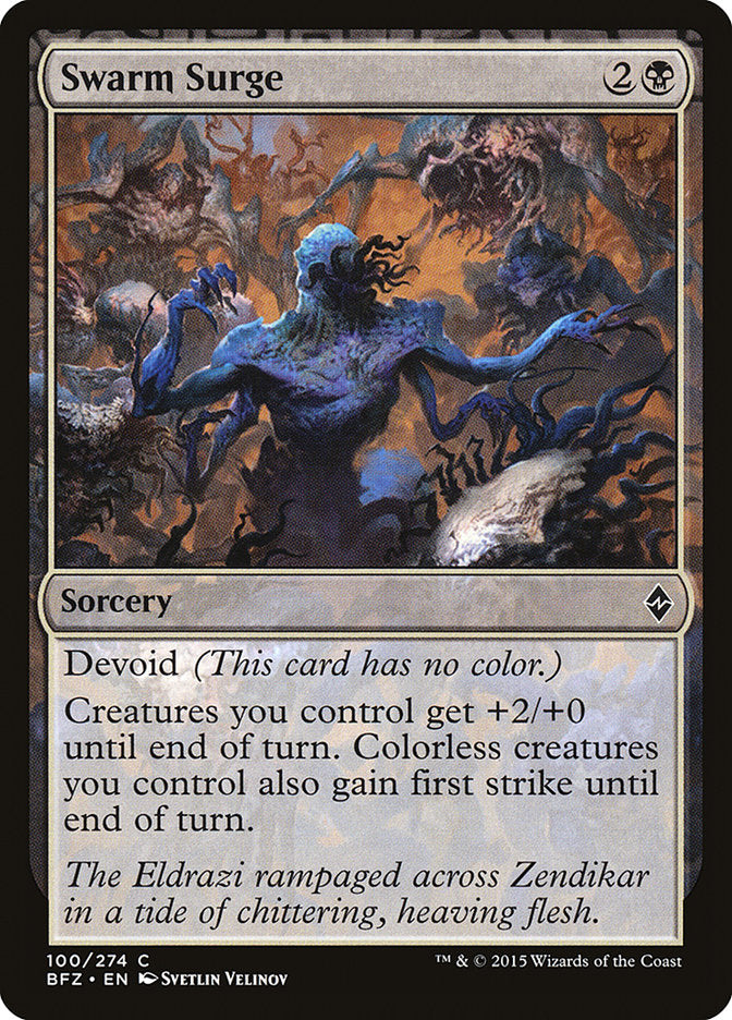 Swarm Surge [Battle for Zendikar] MTG Single Magic: The Gathering    | Red Claw Gaming