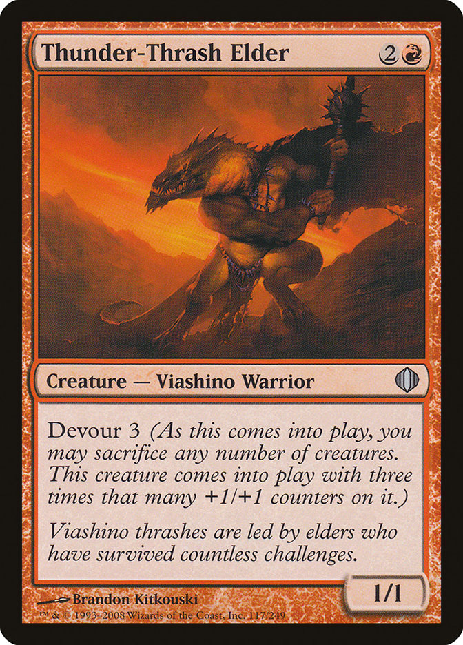 Thunder-Thrash Elder [Shards of Alara] MTG Single Magic: The Gathering    | Red Claw Gaming