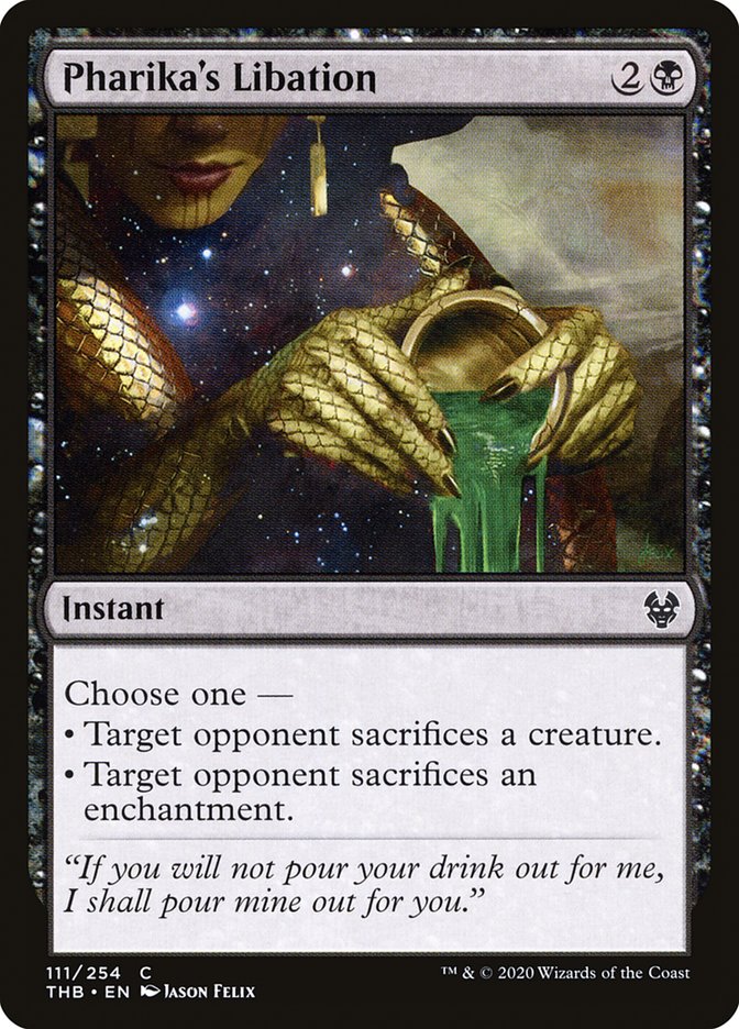 Pharika's Libation [Theros Beyond Death] MTG Single Magic: The Gathering    | Red Claw Gaming