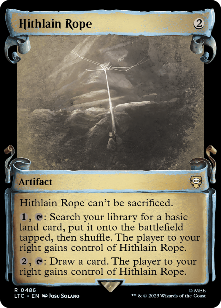 Hithlain Rope [The Lord of the Rings: Tales of Middle-Earth Commander Showcase Scrolls] MTG Single Magic: The Gathering    | Red Claw Gaming