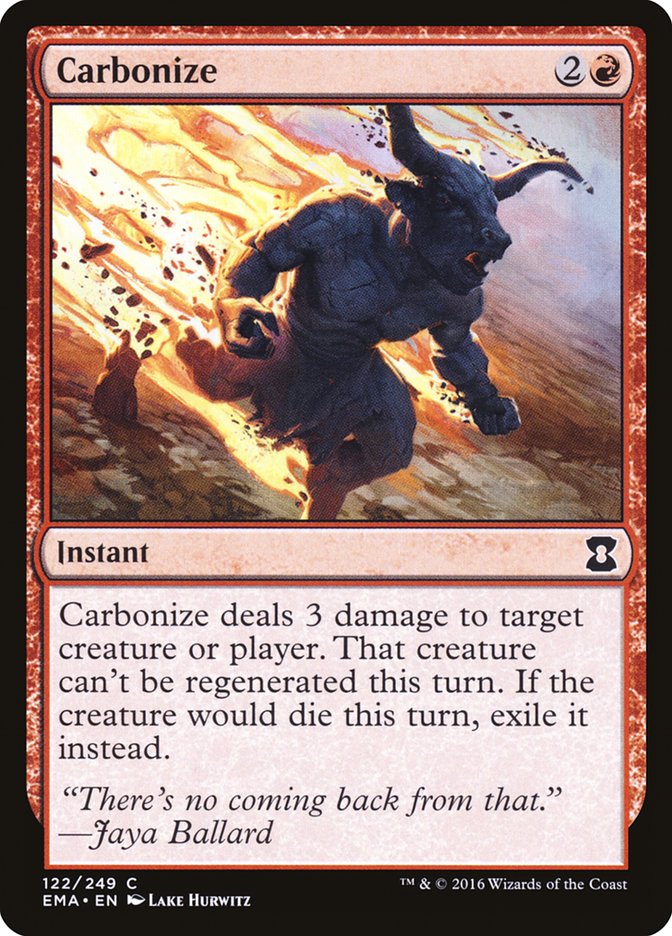 Carbonize [Eternal Masters] MTG Single Magic: The Gathering    | Red Claw Gaming