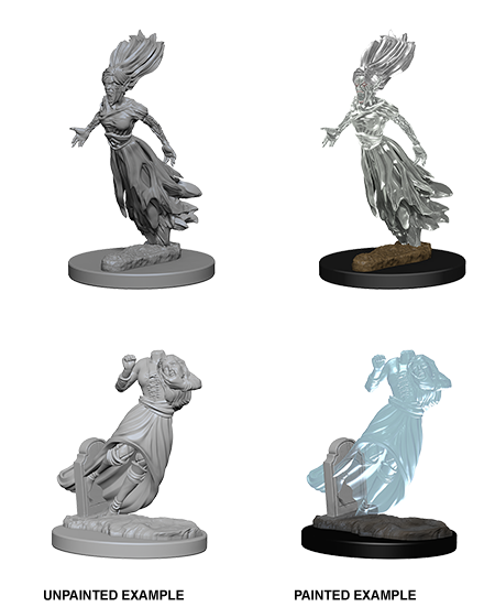 D&D Nolzur's Marvelous Miniatures: Ghost & Banshee Minatures Wizkids Games    | Red Claw Gaming