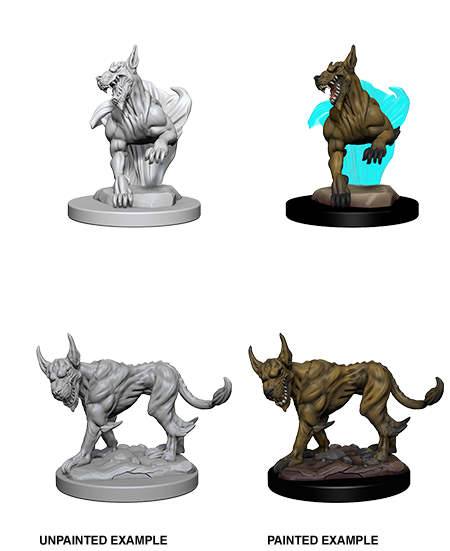 D&D Nolzur's Marvelous Miniatures: Blink Dogs Minatures Wizkids Games    | Red Claw Gaming