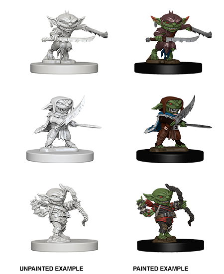 Pathfinder Deep Cuts Unpainted Miniatures: Goblins Minatures Wizkids Games    | Red Claw Gaming