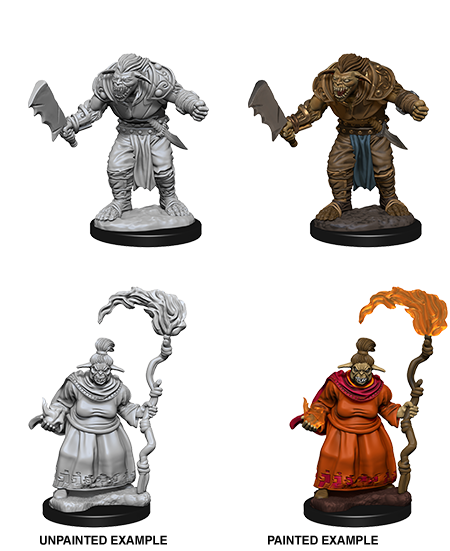 Pathfinder Deep Cuts Unpainted Miniaturess: Bugbears Minatures Wizkids Games    | Red Claw Gaming