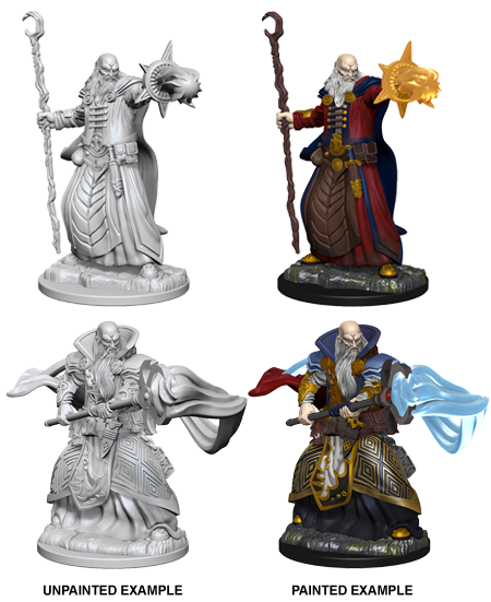 D&D Nolzur's Marvelous Miniatures: Human Wizard Minatures Wizkids Games    | Red Claw Gaming