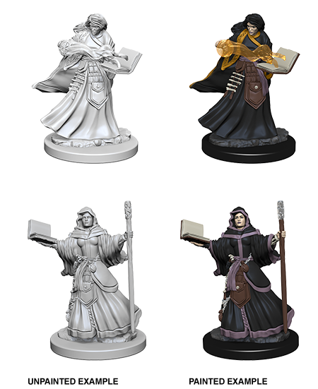 D&D Nolzur's Marvelous Miniatures: Human Wizard Minatures Wizkids Games    | Red Claw Gaming