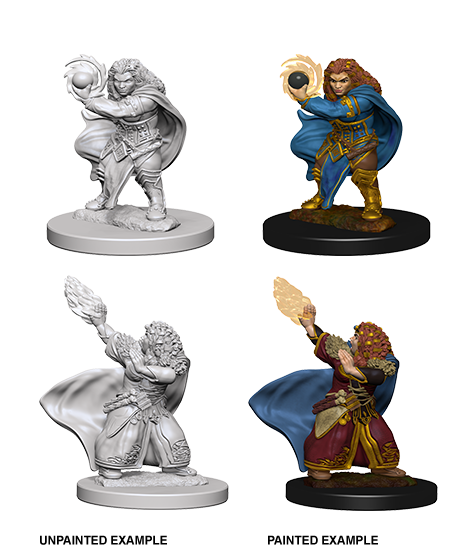 D&D Nolzur's Marvelous Miniatures: Dwarf Wizard Minatures Wizkids Games    | Red Claw Gaming