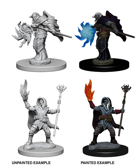 D&D Nolzur's Marvelous Miniatures: Elf Wizard Minatures Wizkids Games    | Red Claw Gaming
