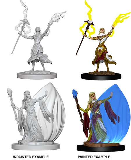 D&D Nolzur's Marvelous Miniatures: Elf Wizard Minatures Wizkids Games    | Red Claw Gaming
