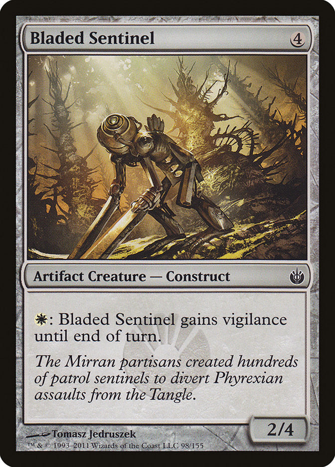 Bladed Sentinel [Mirrodin Besieged] MTG Single Magic: The Gathering    | Red Claw Gaming