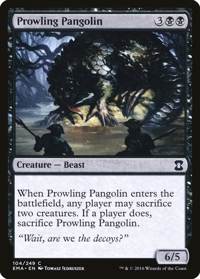Prowling Pangolin [Eternal Masters] MTG Single Magic: The Gathering    | Red Claw Gaming