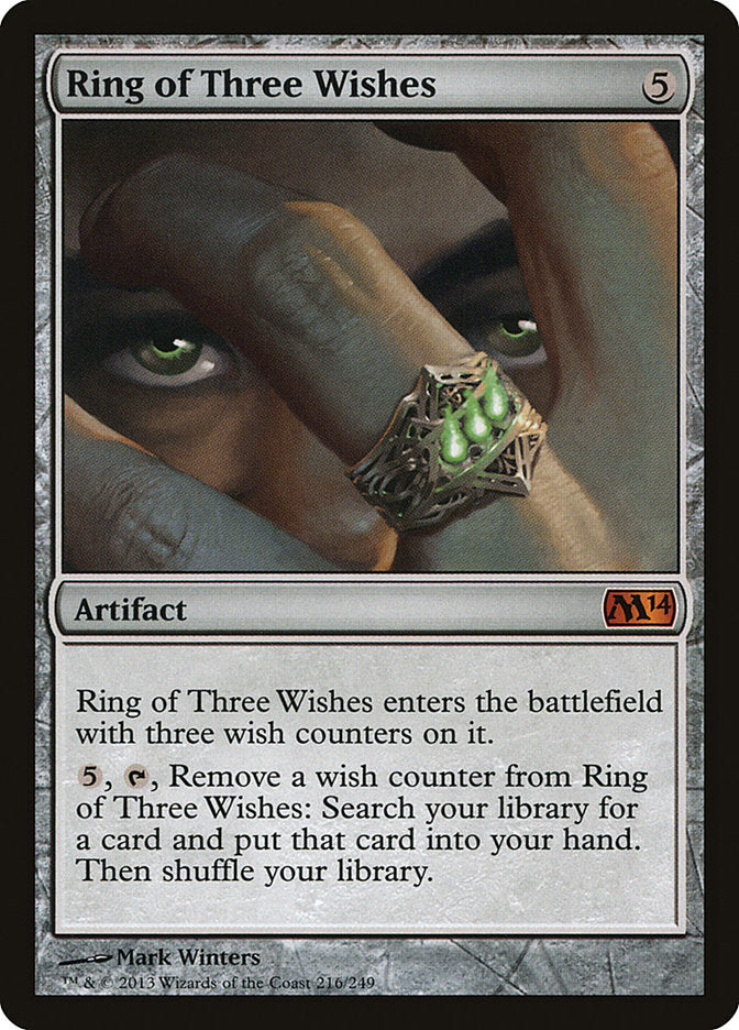 Ring of Three Wishes [Magic 2014] MTG Single Magic: The Gathering    | Red Claw Gaming