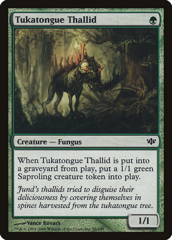Tukatongue Thallid [Conflux] MTG Single Magic: The Gathering    | Red Claw Gaming