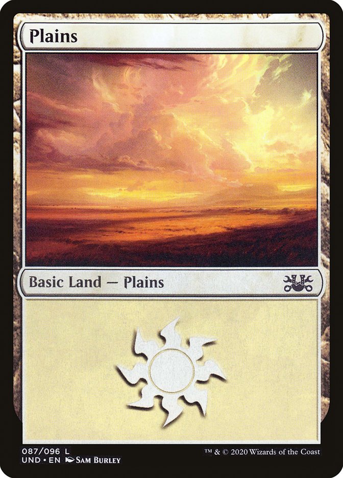 Plains (87) [Unsanctioned] MTG Single Magic: The Gathering    | Red Claw Gaming