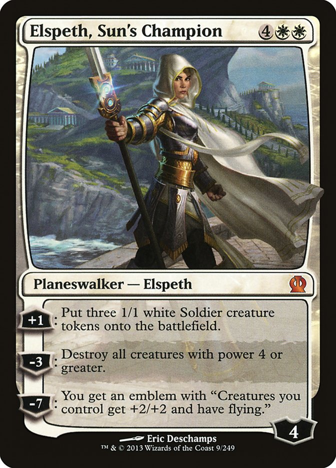 Elspeth, Sun's Champion [Theros] MTG Single Magic: The Gathering    | Red Claw Gaming