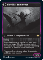 Voldaren Bloodcaster // Bloodbat Summoner [Innistrad: Double Feature] MTG Single Magic: The Gathering    | Red Claw Gaming