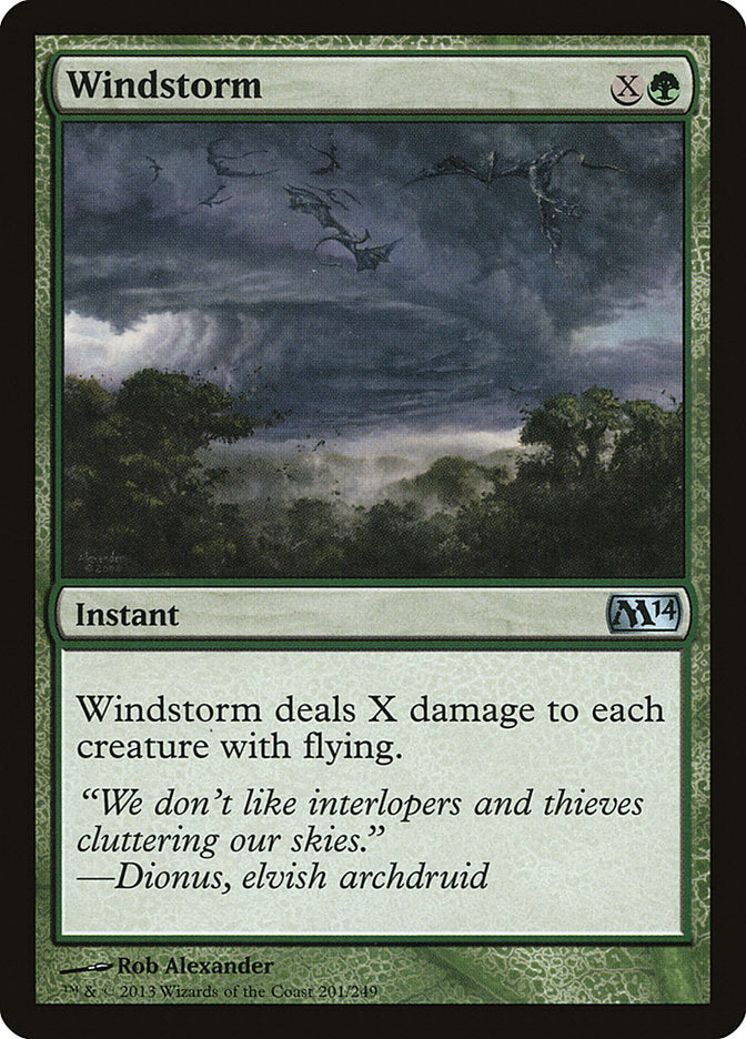 Windstorm [Magic 2014] MTG Single Magic: The Gathering    | Red Claw Gaming