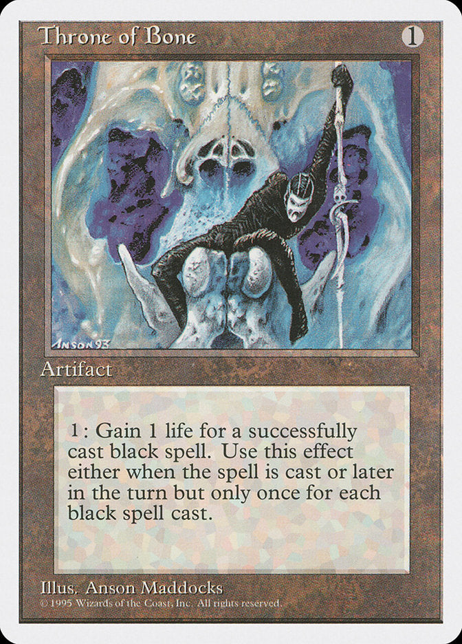 Throne of Bone [Fourth Edition] MTG Single Magic: The Gathering    | Red Claw Gaming
