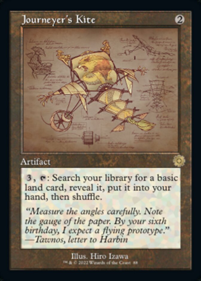 Journeyer's Kite (Retro Schematic) [The Brothers' War Retro Artifacts] MTG Single Magic: The Gathering    | Red Claw Gaming