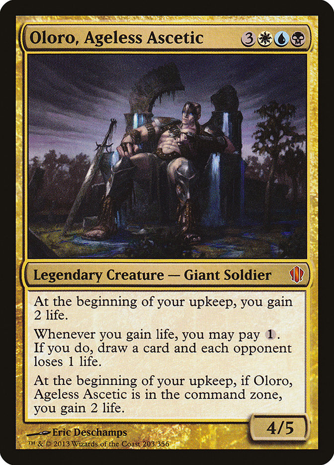 Oloro, Ageless Ascetic [Commander 2013] MTG Single Magic: The Gathering    | Red Claw Gaming