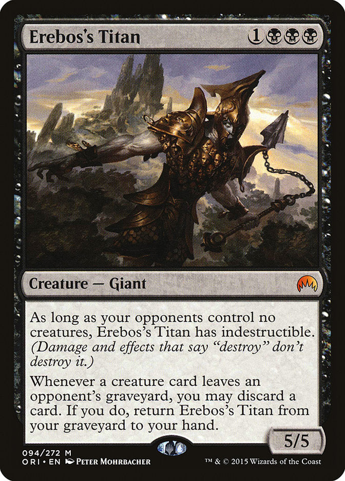Erebos's Titan [Magic Origins] MTG Single Magic: The Gathering    | Red Claw Gaming