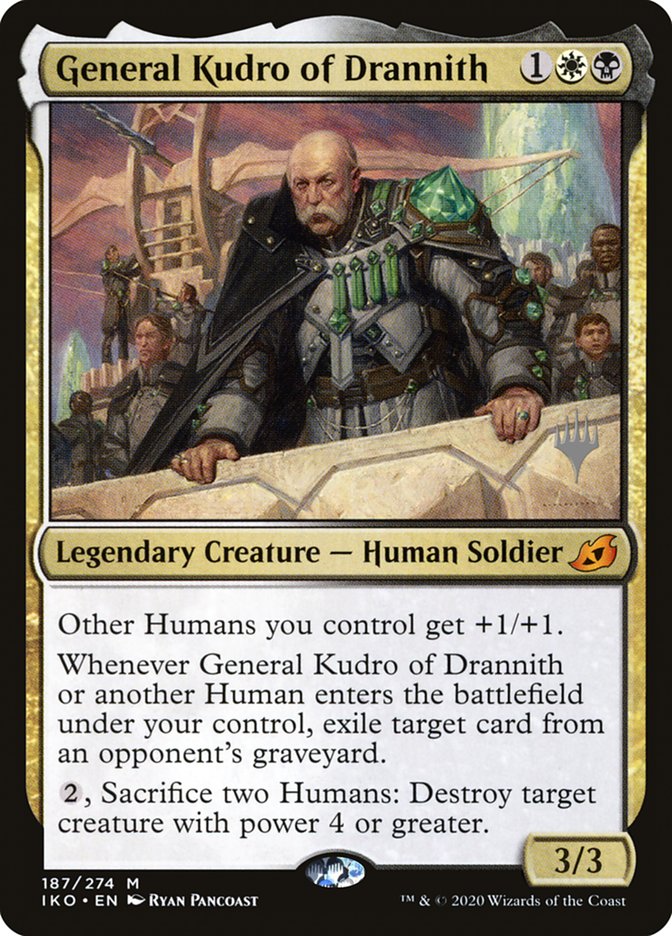 General Kudro of Drannith (Promo Pack) [Ikoria: Lair of Behemoths Promos] MTG Single Magic: The Gathering    | Red Claw Gaming
