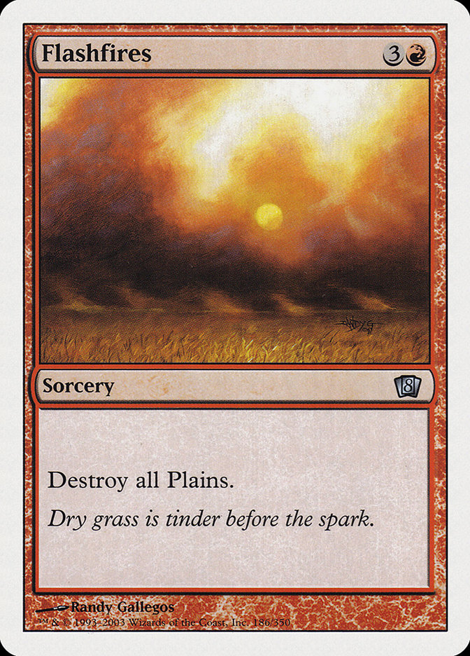 Flashfires [Eighth Edition] MTG Single Magic: The Gathering    | Red Claw Gaming