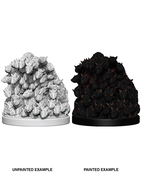 WizKids Deep Cuts Unpainted Miniatures: Swarm of Rats Minatures Wizkids Games    | Red Claw Gaming