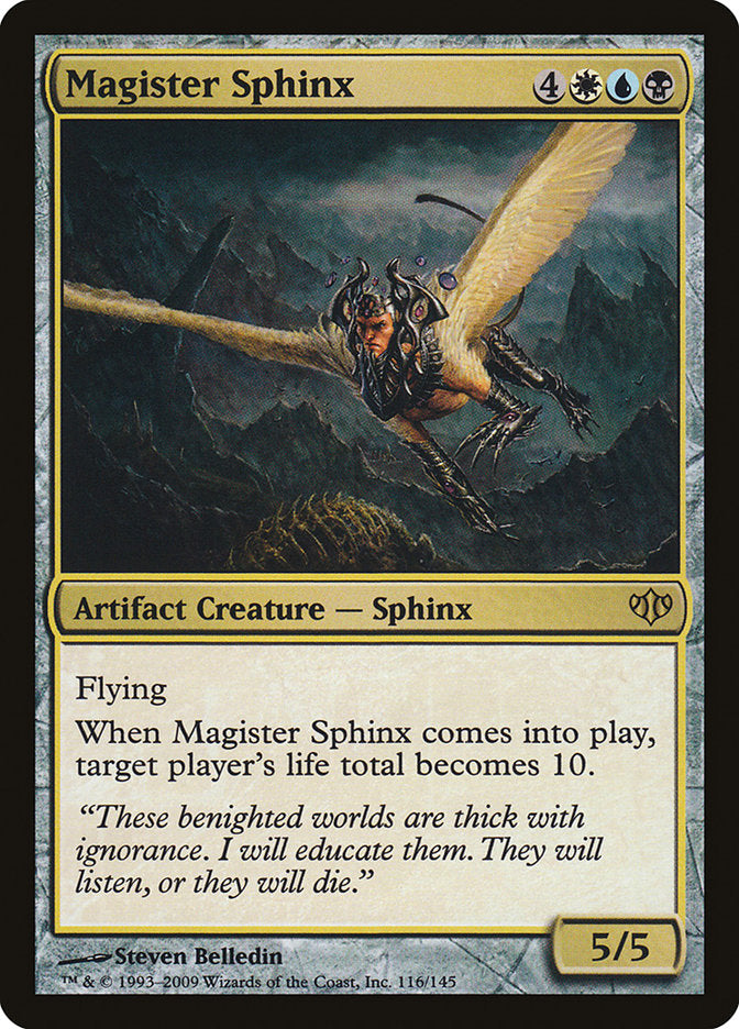 Magister Sphinx [Conflux] MTG Single Magic: The Gathering    | Red Claw Gaming