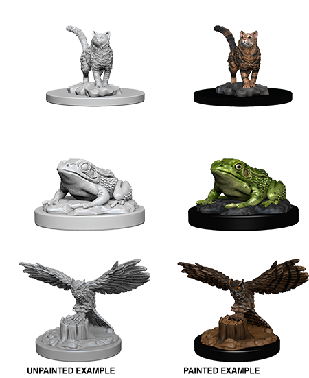 WizKids Deep Cuts Unpainted Miniatures: Familiars Minatures Wizkids Games    | Red Claw Gaming
