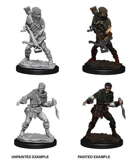 WizKids Deep Cuts Unpainted Miniatures: Bandits Minatures Wizkids Games    | Red Claw Gaming