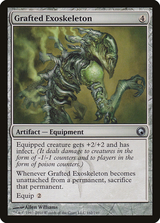 Grafted Exoskeleton [Scars of Mirrodin] MTG Single Magic: The Gathering    | Red Claw Gaming