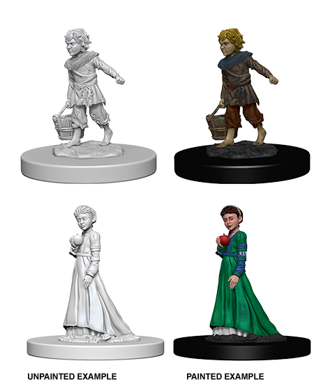 Pathfinder Deep Cuts Unpainted Miniatures: Children Minatures Wizkids Games    | Red Claw Gaming
