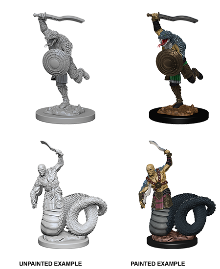 D&D Nolzur's Marvelous Miniatures: Yuan-Ti Malisons Minatures Wizkids Games    | Red Claw Gaming
