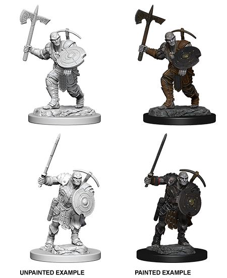 D&D Nolzur's Marvelous Miniatures: Earth Genasi Fighter Minatures Wizkids Games    | Red Claw Gaming