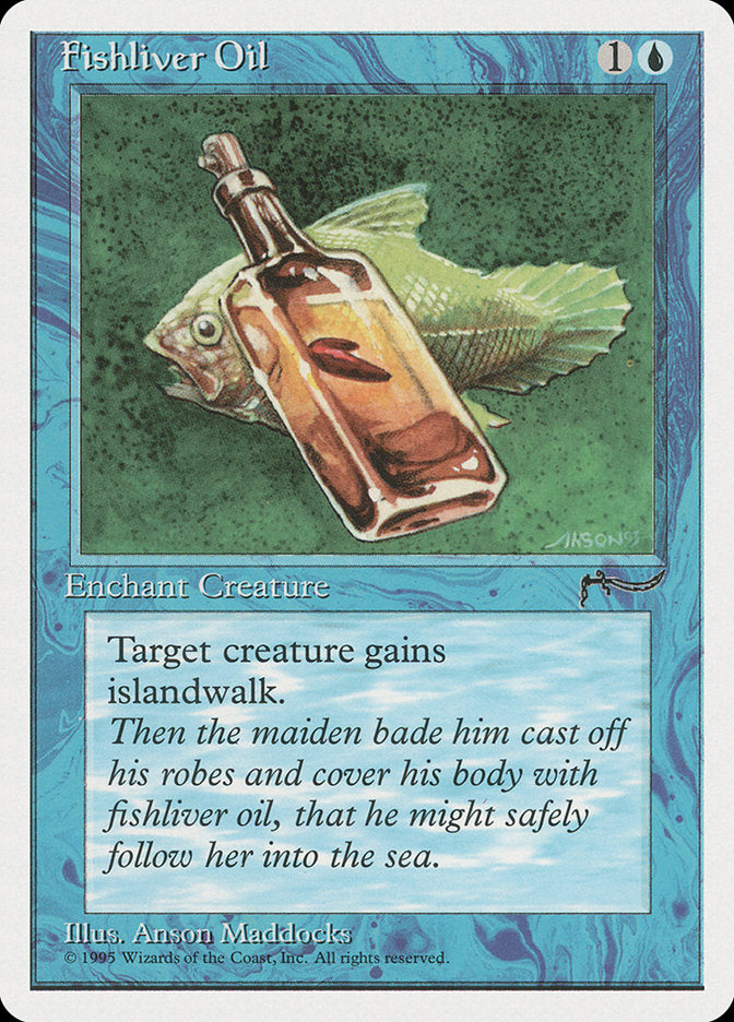 Fishliver Oil [Chronicles] MTG Single Magic: The Gathering    | Red Claw Gaming