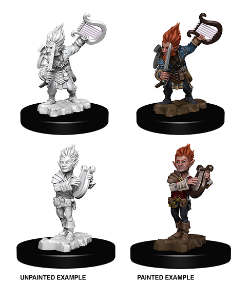 Pathfinder Battles Deep Cuts: Gnome Male Bard Minatures Wizkids Games    | Red Claw Gaming