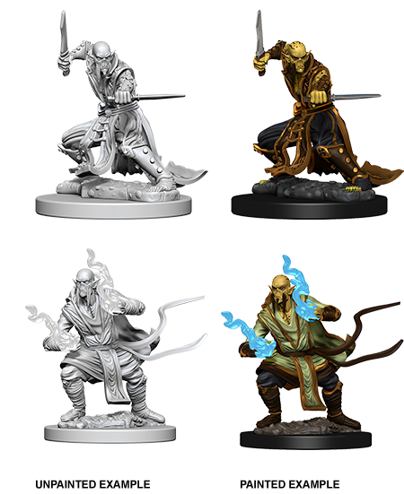 D&D Nolzur's Marvelous Miniatures: Githzerai Minatures Wizkids Games    | Red Claw Gaming