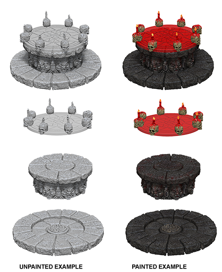 WizKids Deep Cuts Unpainted Miniatures: Magic Dais Minatures Wizkids Games    | Red Claw Gaming