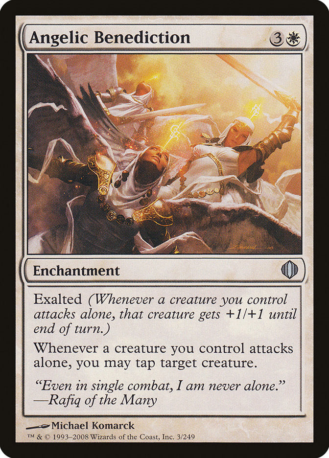 Angelic Benediction [Shards of Alara] MTG Single Magic: The Gathering    | Red Claw Gaming