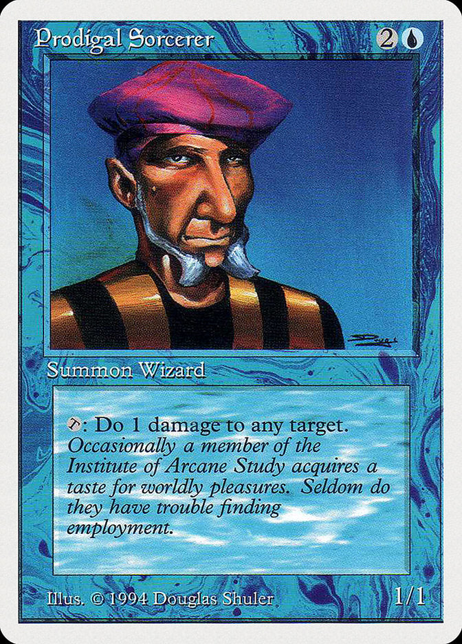 Prodigal Sorcerer [Summer Magic / Edgar] MTG Single Magic: The Gathering    | Red Claw Gaming