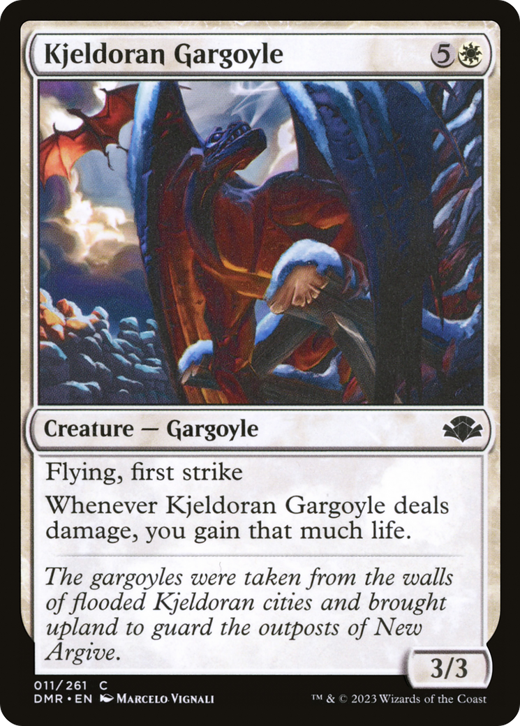 Kjeldoran Gargoyle [Dominaria Remastered] MTG Single Magic: The Gathering    | Red Claw Gaming
